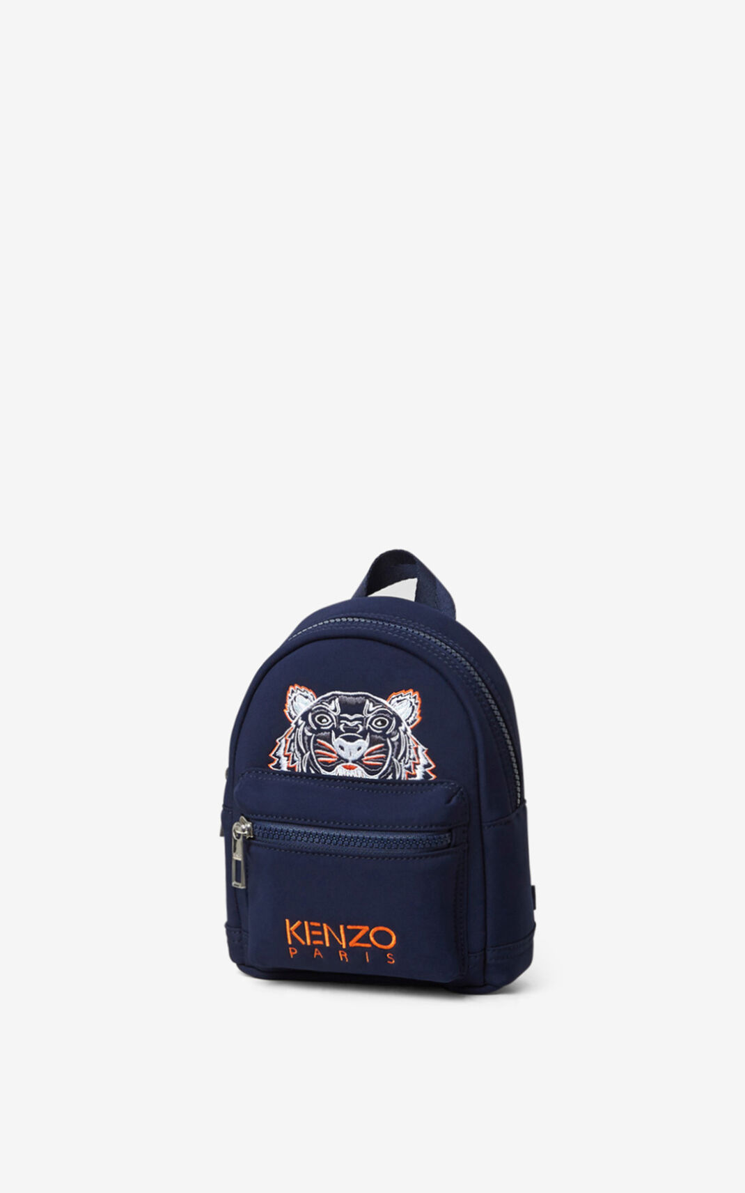 Kenzo Mini Neoprene Tiger Mochila Hombre Azul Marino Azules | 6719852-JV